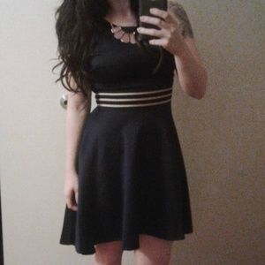 Hepburn Style High-Low Dress